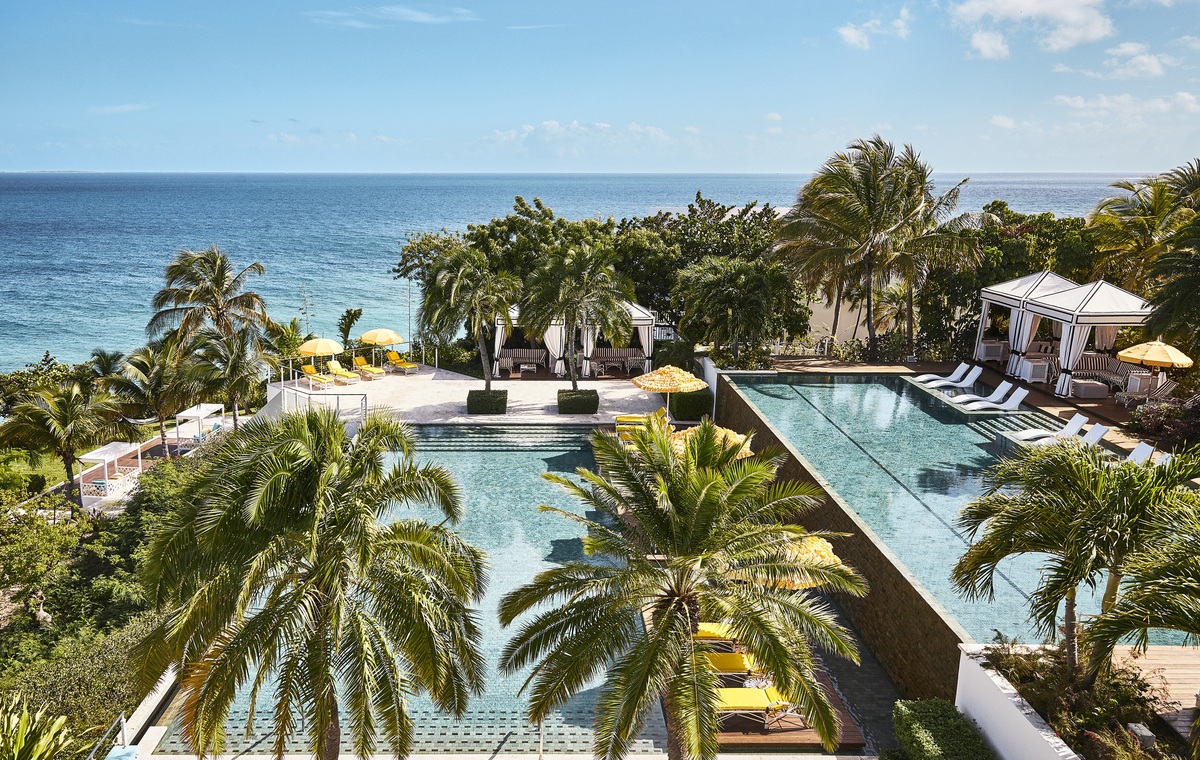 The Pool & Terrace at Malliouhana