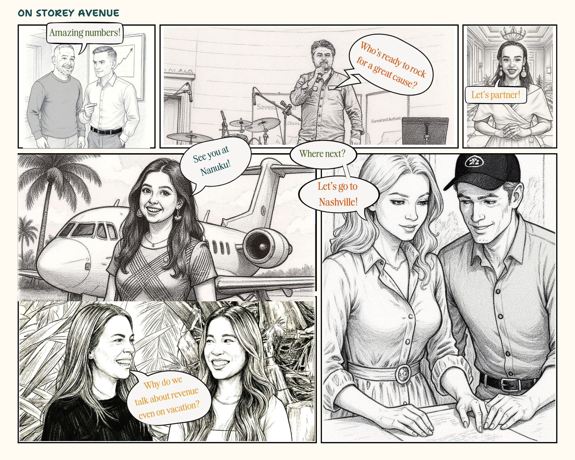 On Storey Ave Comic Strip (2) Team